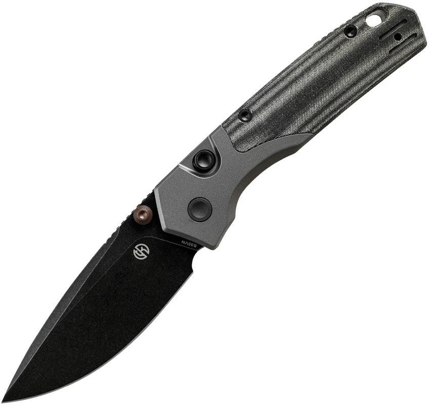 Vosteed Psyop 299 Top Linerlock Black A2219 by Vosteed