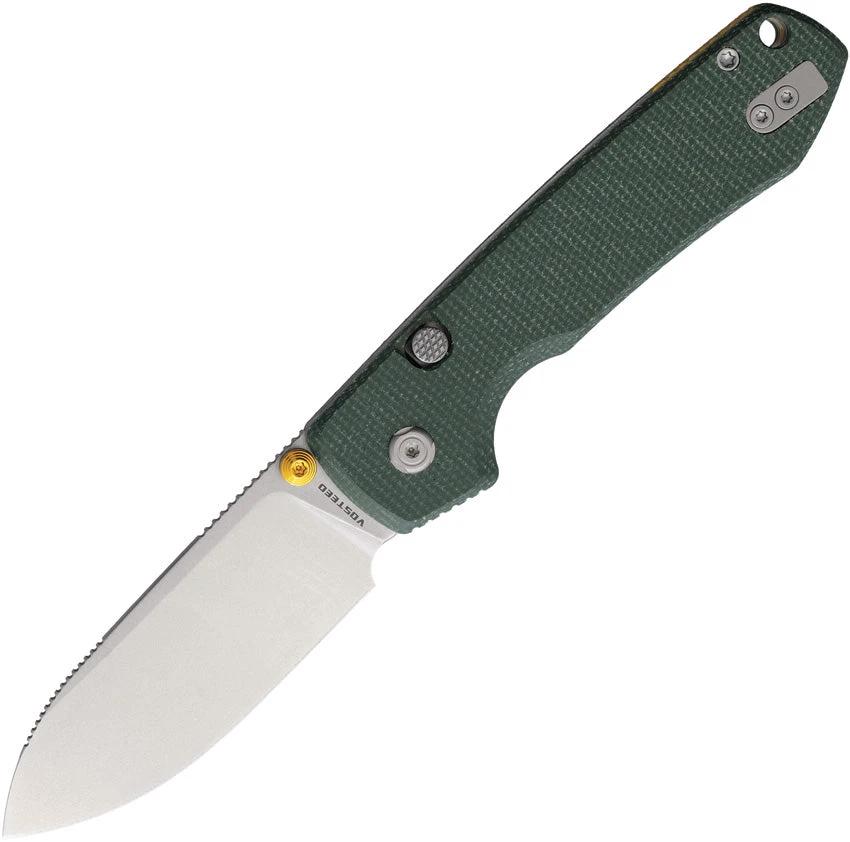 Vosteed Raccoon Top Linerlock Green A2904 by Vosteed