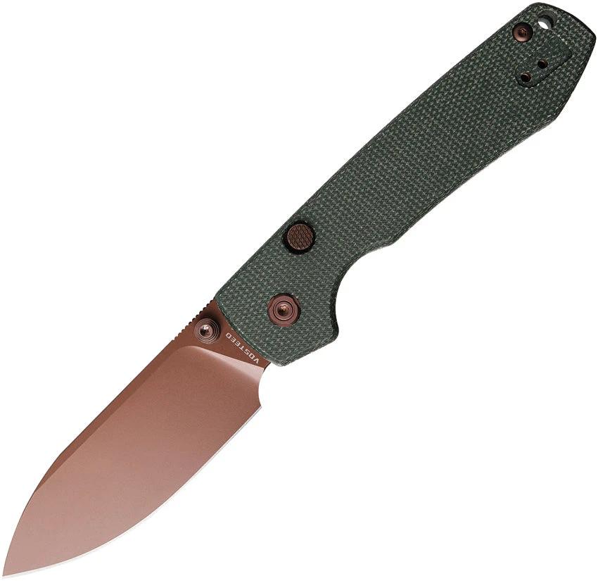 Vosteed Raccoon Top Linerlock Green A2907 by Vosteed
