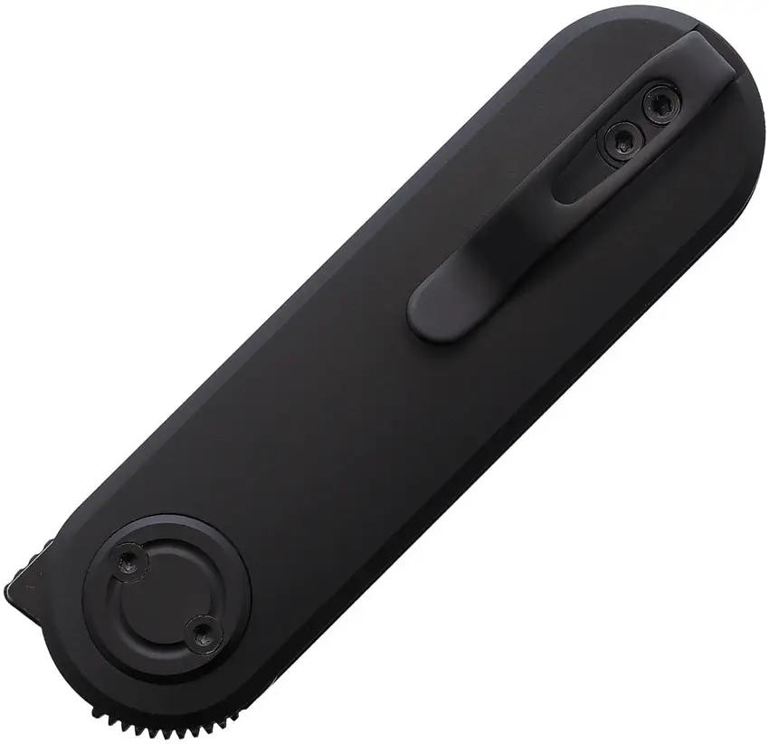 Vosteed Corgi V Vanchor Lock Knife - Premium 14C28N Sandvik Blade With Black Aluminum Handle For EDC by Vosteed