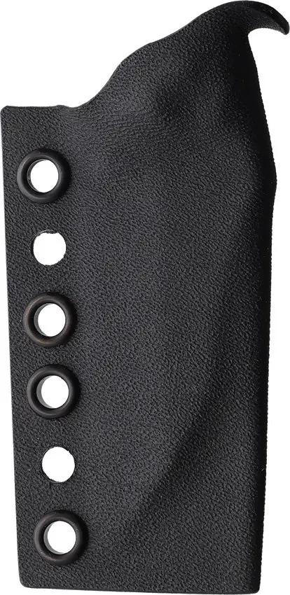 Wachtman Knife And Tool Kliff Fixed Blade Black KBT - Full Tang Wharncliffe Blade With Black Micarta Handle by Wachtman Knife & Tool