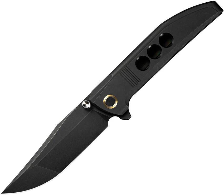 We Knife Co Ltd Ezinta Framelock Black SW WE22041-1 by We Knife Co Ltd