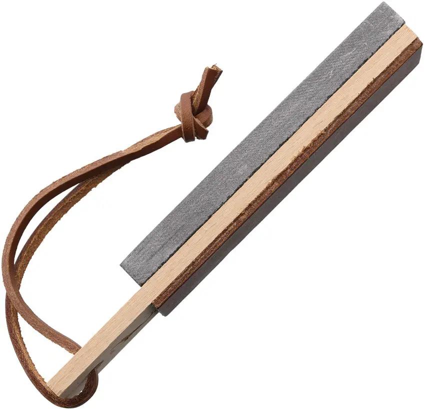 Windmuhlenmesser Stone Strop 136-130-01P - Dual Side Pyrenees Stone and Cowhide Surface for Sharpening by Windmuhlenmesser