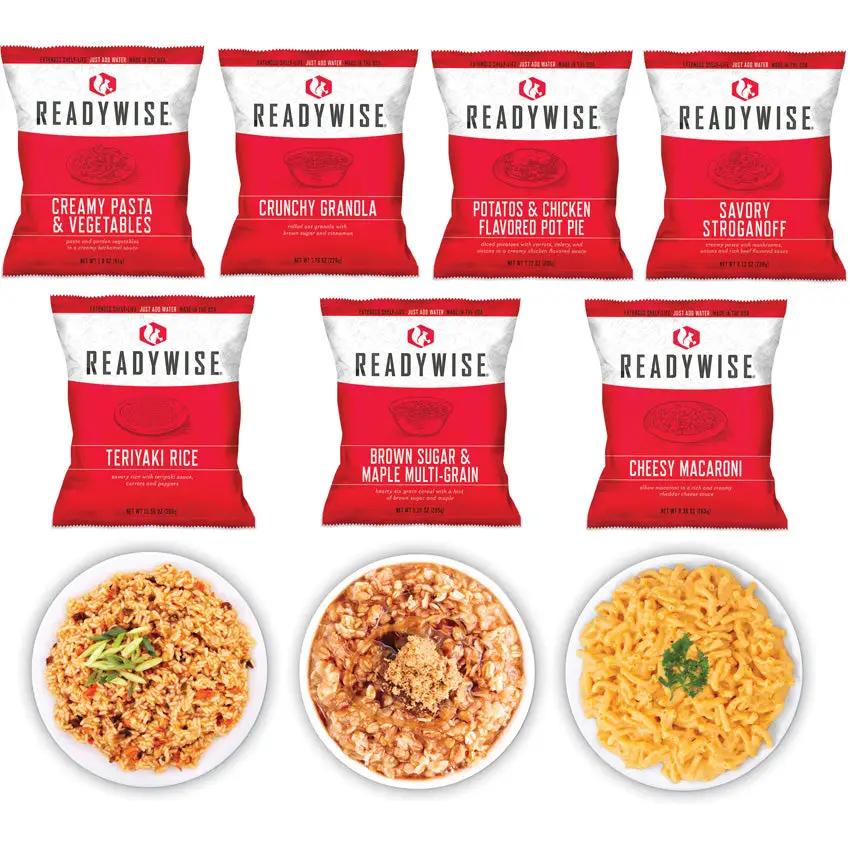 Wise Company 7-Day Emergency Dry Bag RW01-641 - Complete Survival Meal Kit With Gluten-Free Options And 52 Servings by Wise Company