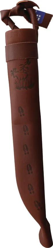 Wood Jewel Vuolu 10 Fixed Blade Knife - Durable Carbon Steel Blade With Curly Birch Handle by Wood Jewel