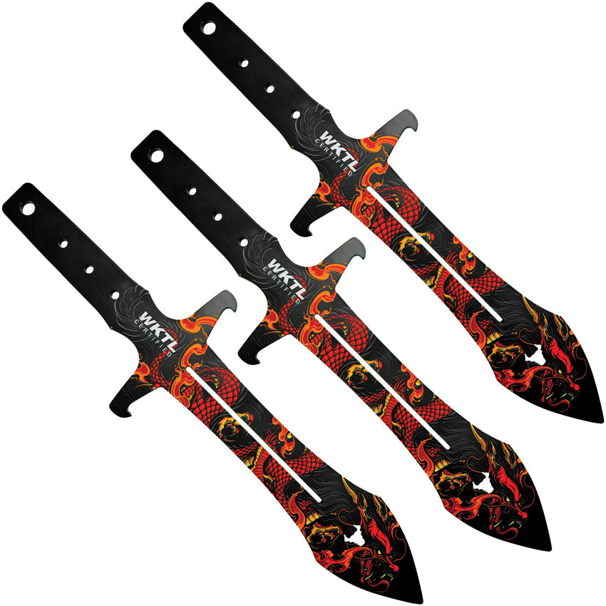 Toro Knives Maximo Throwing Knives Fire 69