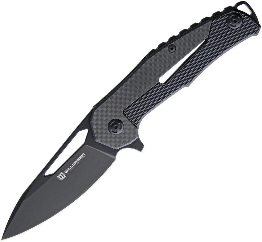 Willumsen Copenhagen Chibs Framelock Black CH19BLC by Willumsen Copenhagen