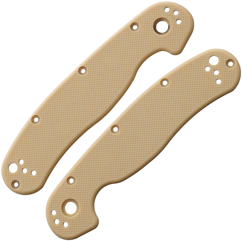 Way of Knife & EDC Gear House RAT 2 Scales FRN Tan R2TANFRN by Way of Knife & EDC Gear House