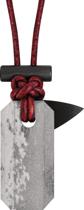 Wazoo Survival Gear Viking Spark Necklace Black NKL-VK-SP-BK