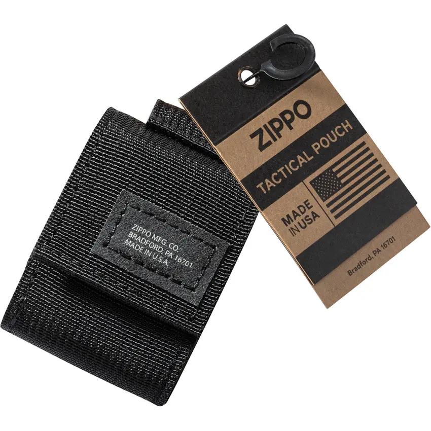 Zippo Tactical Pouch Black 48400 Securely Holds Any Zippo Lighter In Mil Spec Nylon For Outdoor And Field Professionals by Zippo