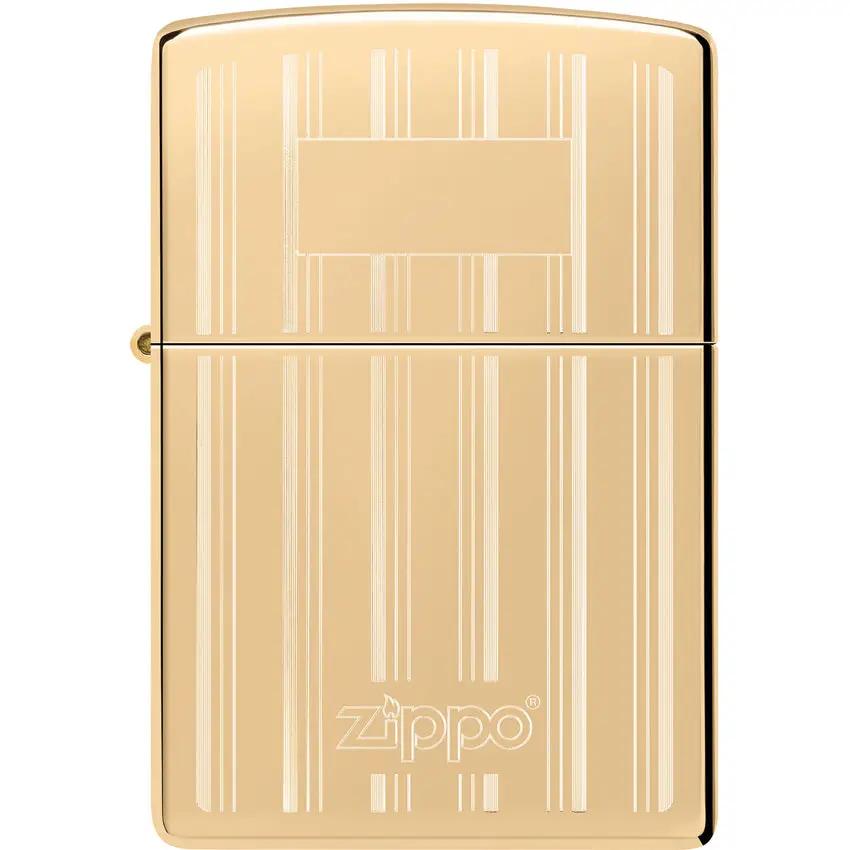 Zippo Design Lighter 46011 - Premium High Polish Brass Boxed Gift For Collectors And Enthusiasts by Zippo
