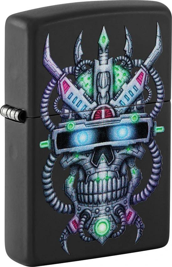 Zippo Cyber Skull Design Lighter 48516 by Zippo