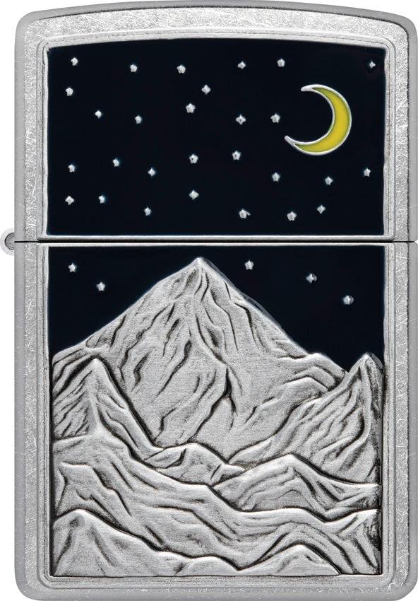 Zippo Mountain Emblem Lighter 48632 by Zippo