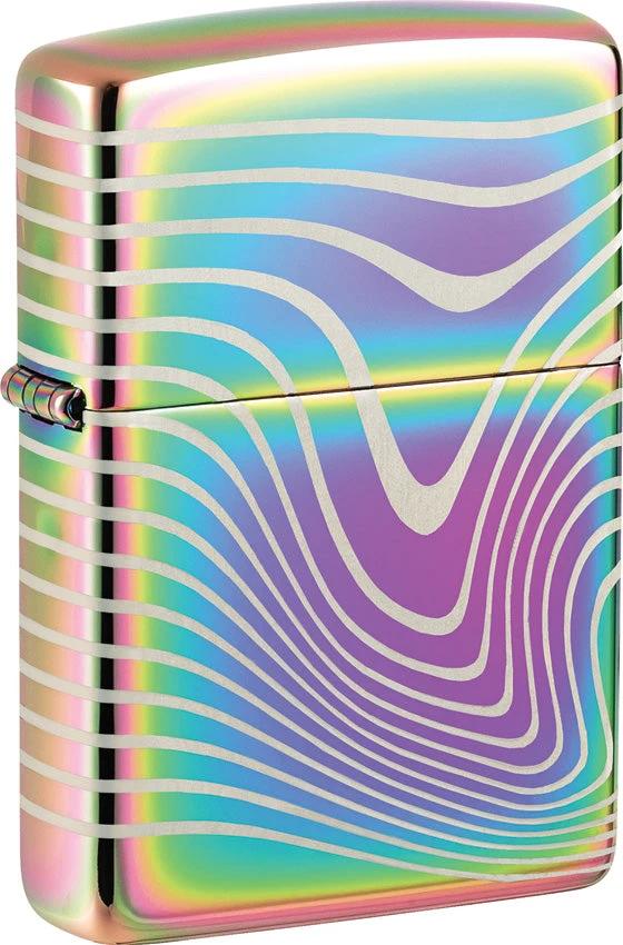 Zippo Wavy Pattern Lighter 48775 by Zippo