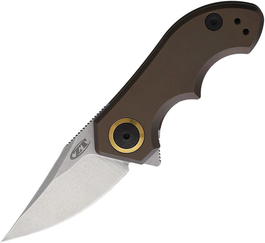 Zero Tolerance Small Galyean Bronze Titanium 0022TIBRZ by Zero Tolerance