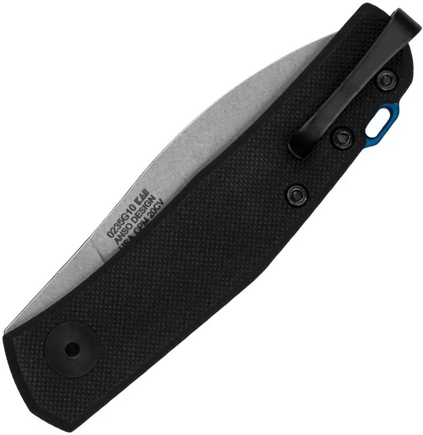 Zero Tolerance ZT0235 Slip Joint Knife - CPM-20CV Blade Black G10 Handle EDC Ready by Zero Tolerance