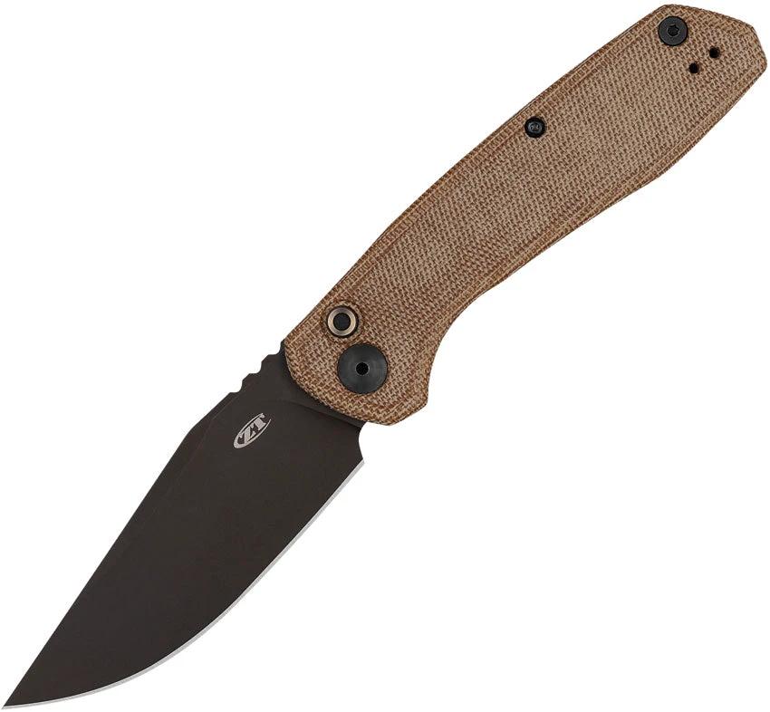 Zero Tolerance Auto 0512 Button Lock Brown 0512 by Zero Tolerance