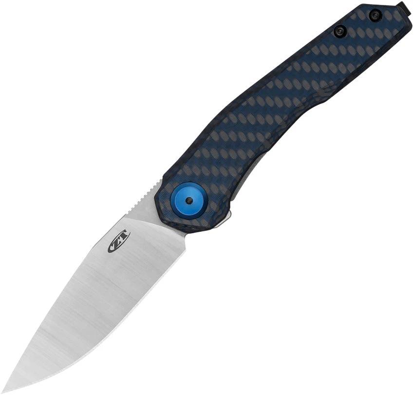 Zero Tolerance Framelock CF MagnaCut 0545BLUCF by Zero Tolerance