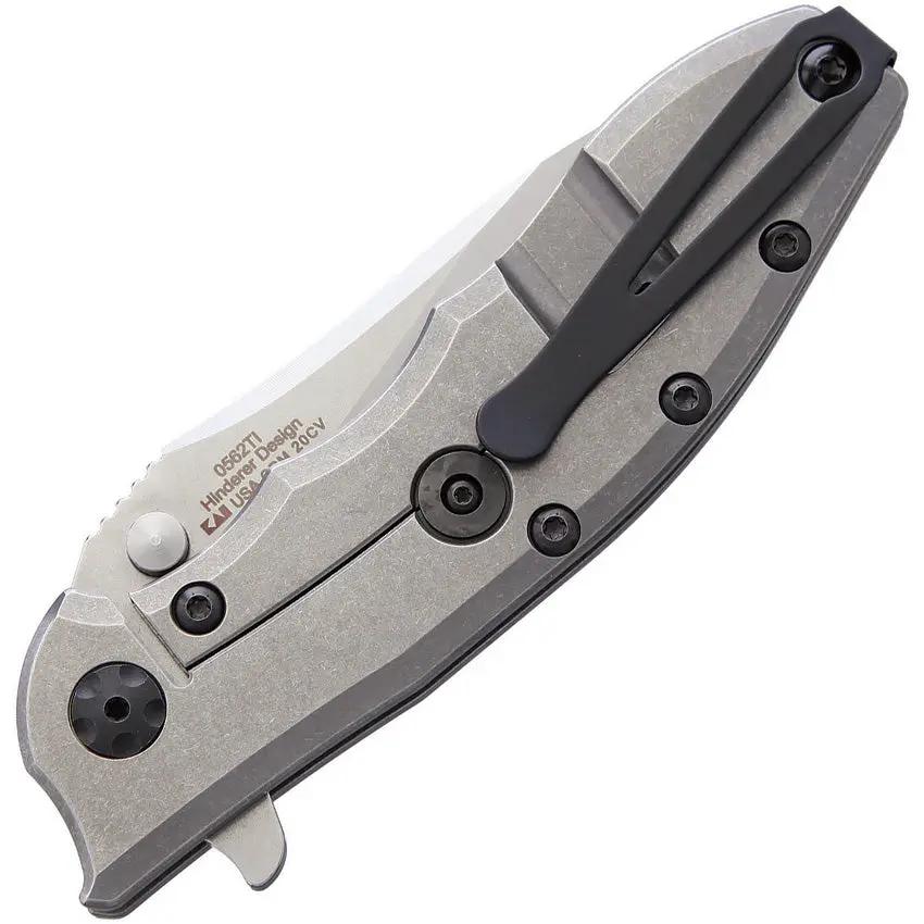 Zero Tolerance Hinderer Slicer Framelock 0562TI MagnaCut - Titanium Handle With Smooth Deployment EDC Knife by Zero Tolerance