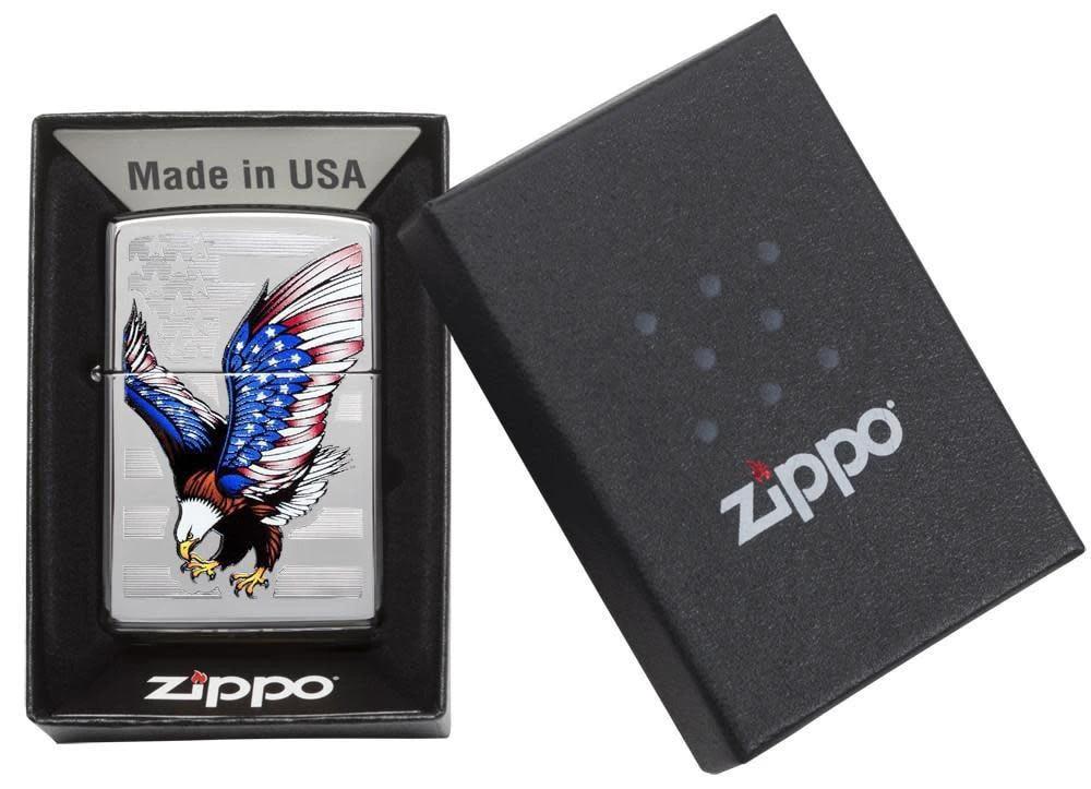 Zippo E-Star Award Lighter – High Polish Chrome by Zippo