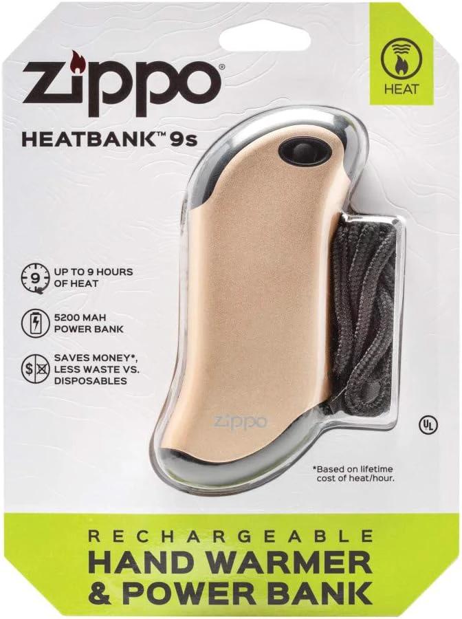 HeatBank® 9s Rechargeable Hand Warmer & Power Bank by Zippo