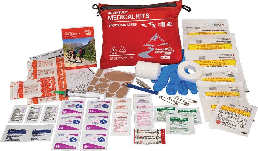 Adventure Medical Sportsman 100 Medical Kit Comprehensive Wilderness First Aid For Adventurers And Outdoor Enthusiasts by Adventure Medical