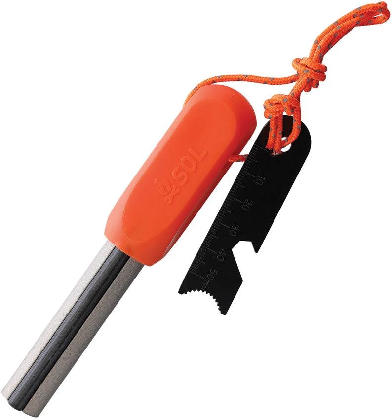 Adventure Medical Mag Striker With Tinder Cord Fire Starter For Campers And Hikers Starts Hundreds Of Fires by Adventure Medical
