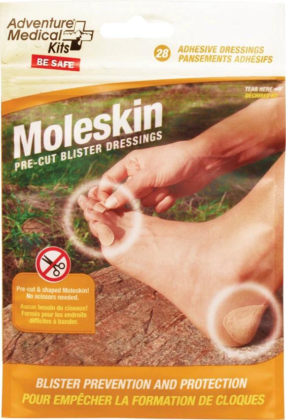 Adventure Medical Moleskin Foot Care Kit Pre Cut Patches For Hikers And Travelers by Adventure Medical