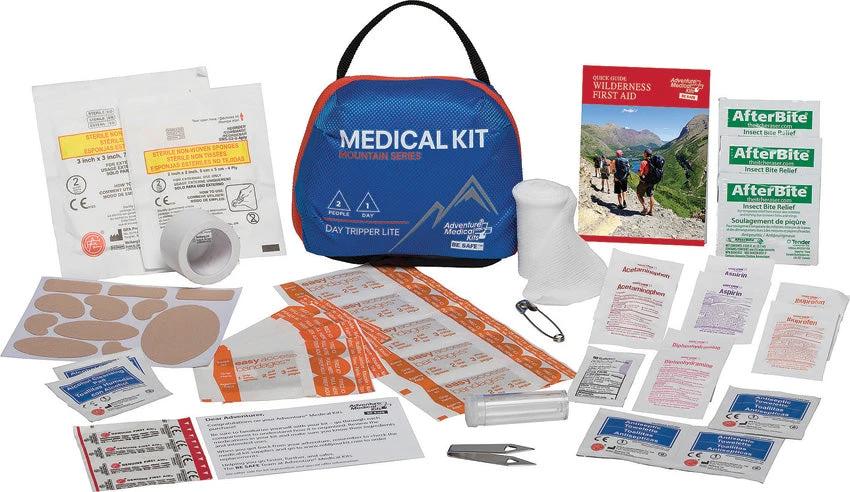 Adventure Medical Day Tripper Lite Medical Kit Essential Outdoor First Aid For Hikers And Campers by Adventure Medical