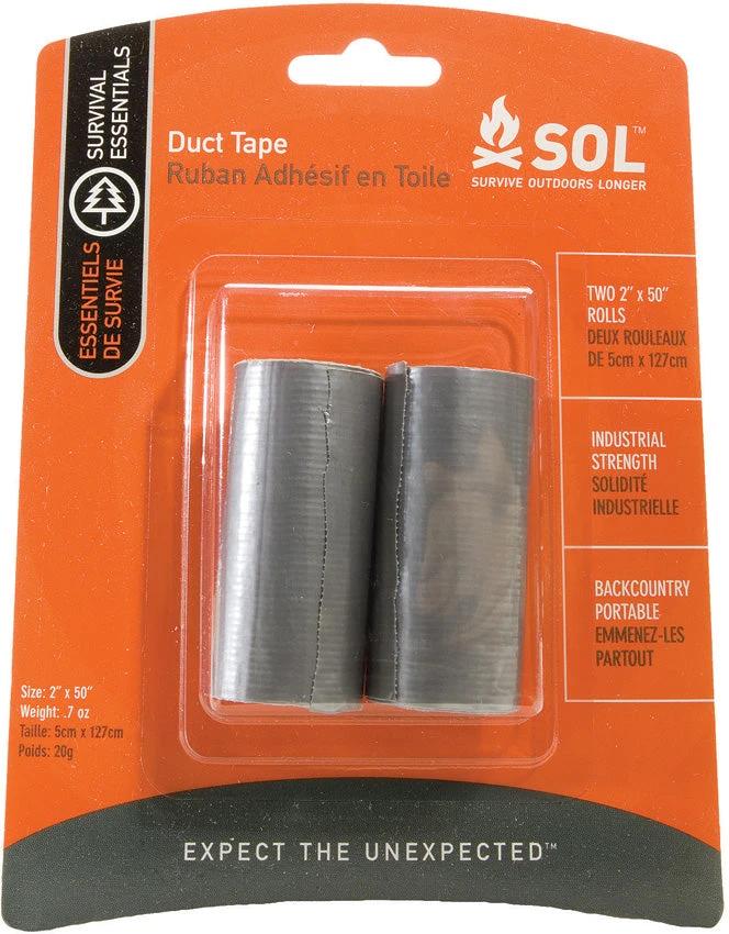 Adventure Medical Duct Tape 2x50 Roll Heavy Duty Outdoor Repair Tool For Campers And Hikers by Adventure Medical