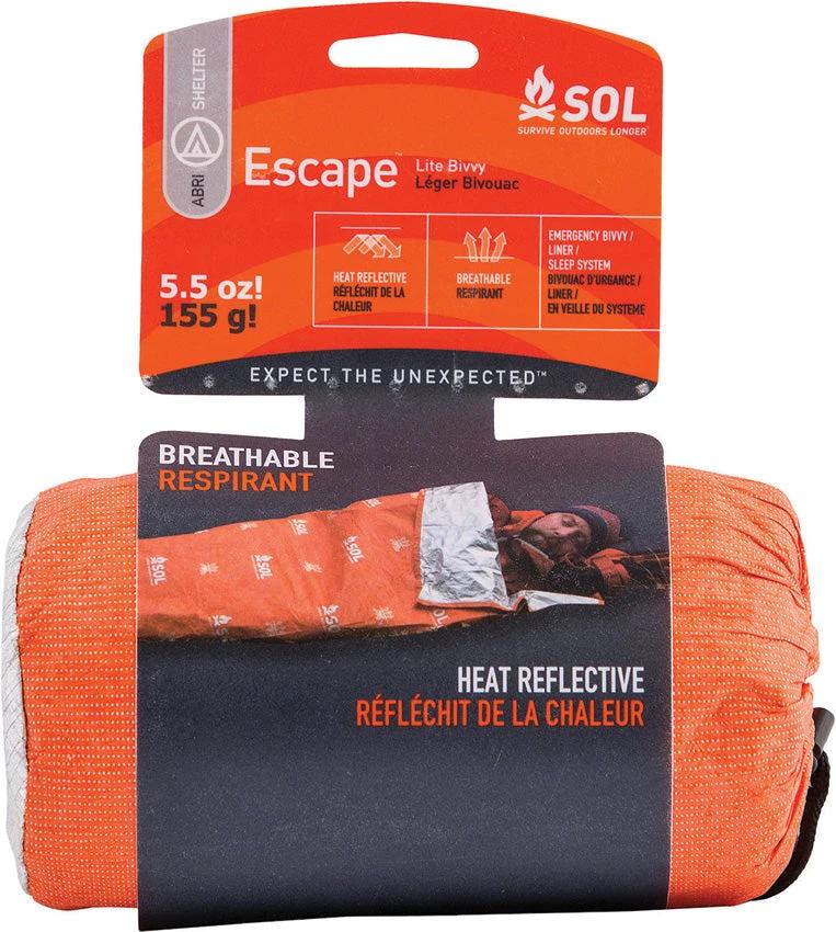Adventure Medical Escape Lite Bivvy Ultralight Emergency Shelter for Backcountry Hikers Keeps You Warm and Dry by Adventure Medical