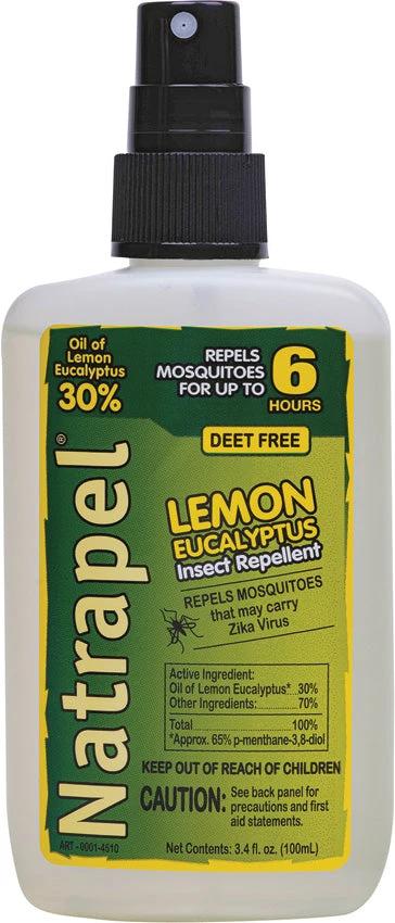 Adventure Medical Natrapel Mosquito Repellent DEET-Free Lemon Eucalyptus Up To 6 Hours For Outdoor Adventurers by Adventure Medical