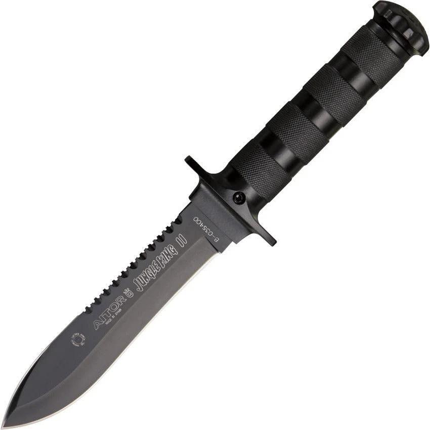 Aitor Jungle King II Survival Knife Sawback For Outdoorsmen by Aitor