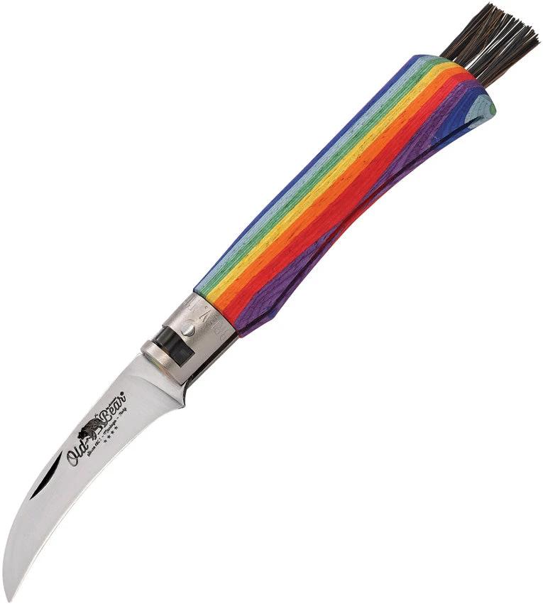 Old Bear Mushroom Knife Rainbow 9387/19_MAK by Old Bear