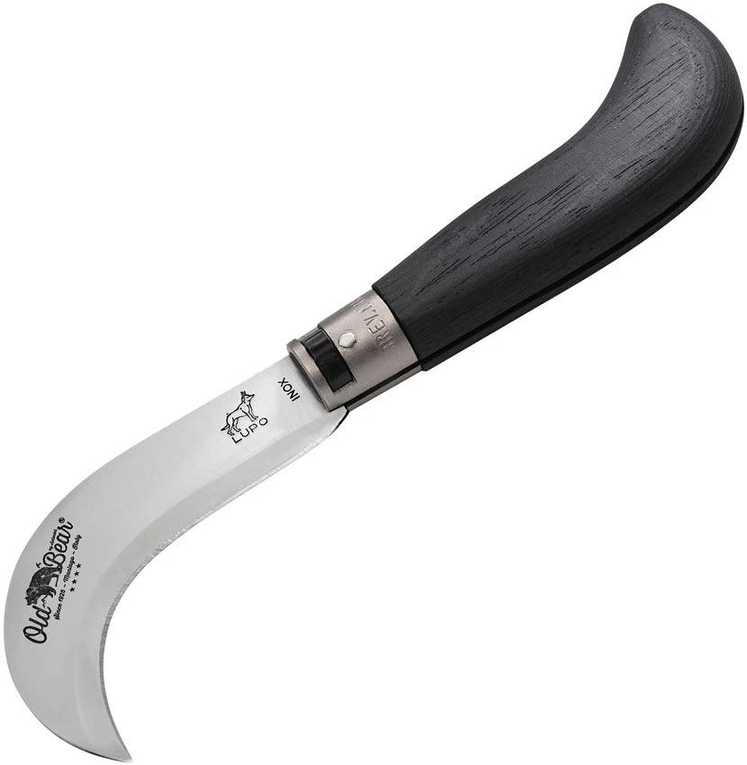 Old Bear Pruning Knife Black Wood 9747/21_MNK by Old Bear