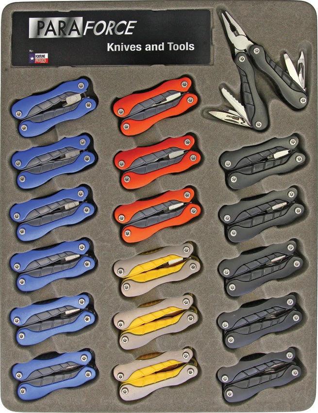 AccuSharp ParaForce 18-Piece Multi-Tool Set 800MTS With Pliers Knives Screwdrivers Openers And More by AccuSharp