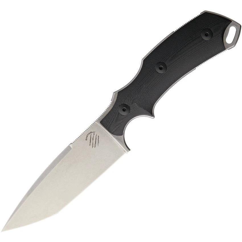 Bastinelli Creations RED V2 Fixed Blade RED FIXED V2 STONE WASHED by Bastinelli Creations