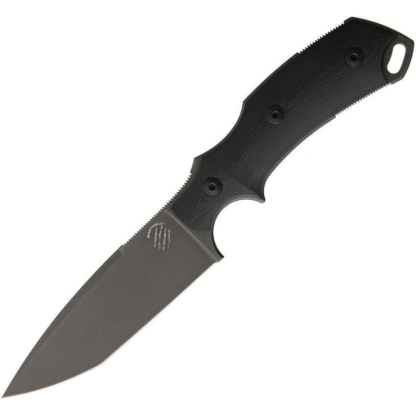 Bastinelli Creations RED V2 Fixed Blade Black PVD RED FIXED V2 PVD by Bastinelli Creations