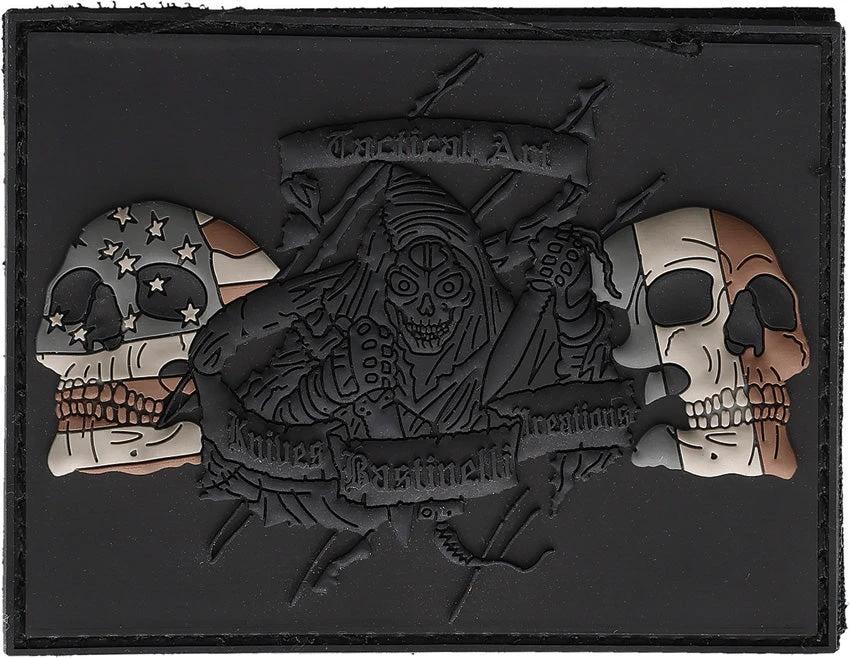 Bastinelli Creations US/French Flag Reaper Patch PATCH REAPER US / FRENCH FLAG by Bastinelli Creations
