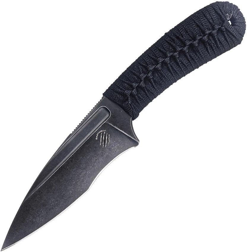 Bastinelli Creations SIN Fixed Blade Wrapped SIN + BLACK COBRA WRAP by Bastinelli Creations