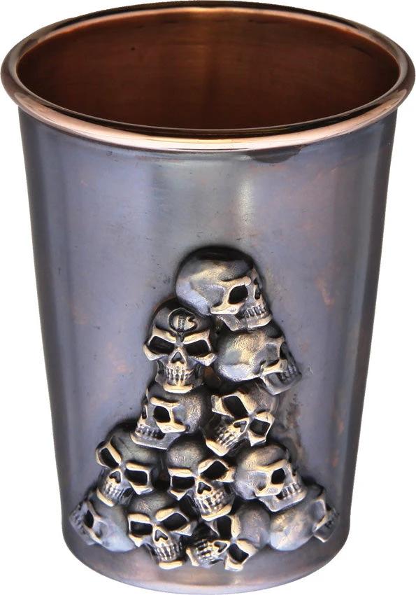 Bastinelli Creations Copper Cup Single Side SHOT GLASS 1 SIDE by Bastinelli Creations
