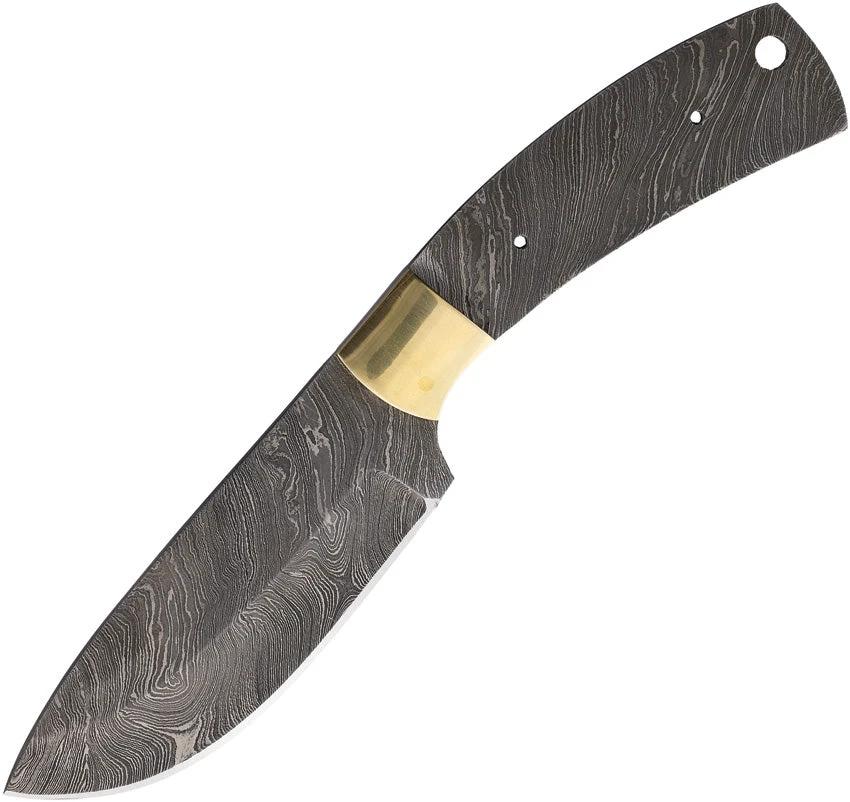 Knifemaking Damascus Skinner Blade BL146D BL-MAY19 by Knifemaking