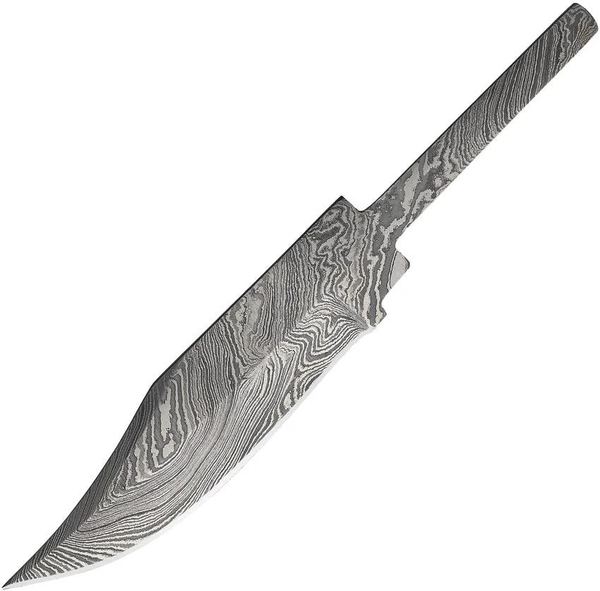Knifemaking Damascus Skinner Blade BL147D BL-MAY 15 by Knifemaking