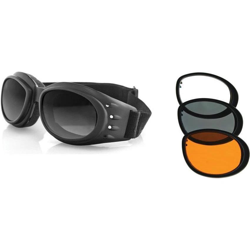 Bobster Cruiser 2 Goggle 3 Lenses BCA2031AC by Bobster