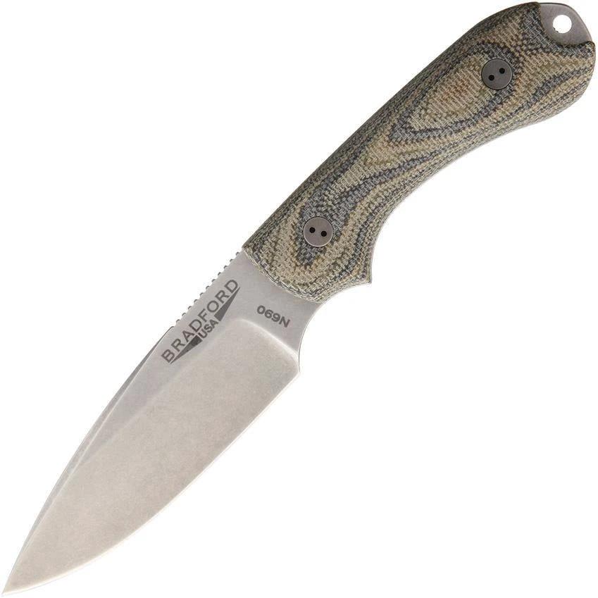 Bradford Knives Guardian 3 3D Fixed Blade 3FE-109-N690 (1366) by Bradford Knives