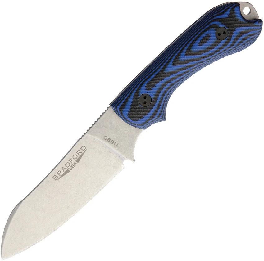 Bradford Knives Guardian 3 Sheepsfoot 3D 3SF-113-N690 by Bradford Knives