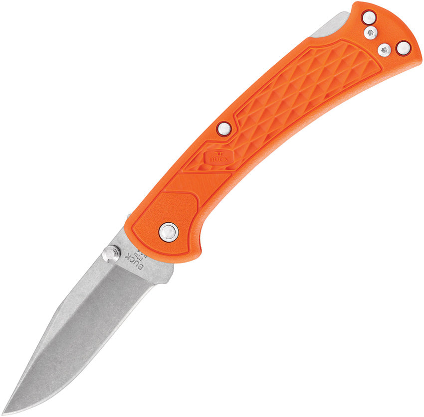 Buck 112 Slim Select Lockback Org 12024