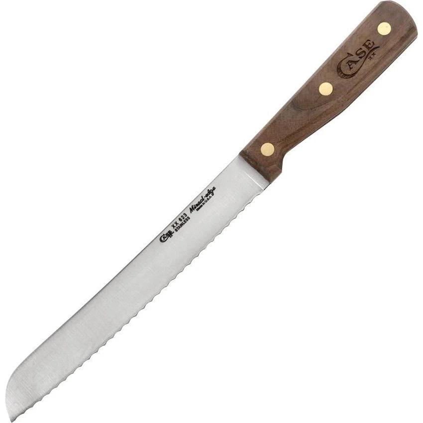 Case Household Cutlery 8" Bread Knife – Solid Walnut Handle by Case Cutlery