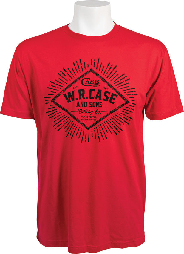 Case Cutlery T-Shirt Red Large 52570