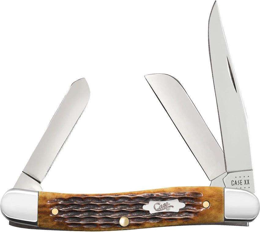Case Cutlery Stockman Antique Bone Rogers 52834 by Case Cutlery